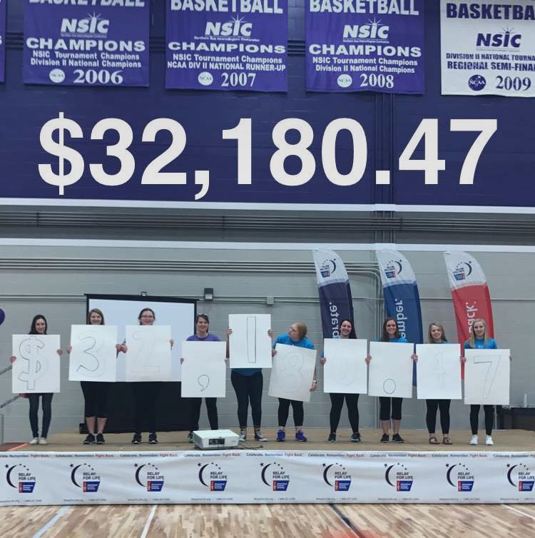 Great night tonight! Raised over our initial goal, way to go!!!