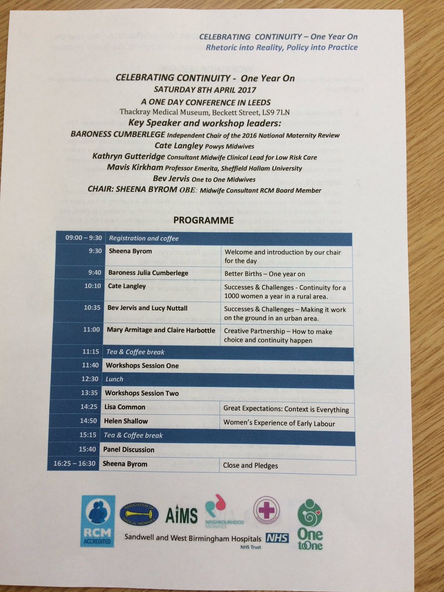 bevlovemidwife's tweet photo. Another day another conference @121Midwives, looking 4ward to your company again @SagefemmeSB #continiuity #findyourtribe https://t.co/Oyl2Xazv6V