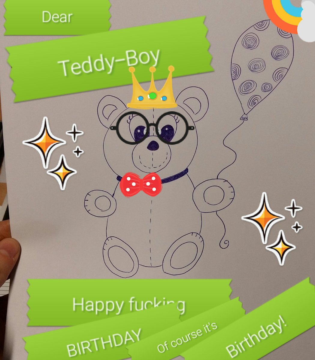 Wade_Bole's tweet photo. Ohhh he's a jolly good fellow! ๐๐๐#TeddyBoy #Ha #YouGetIt #TEDDYBoy #Yup #SoYaKnow #ReadingYourArticles ((Das ist das Schรถnste EVER! ๐)) https://t.co/J5EmK7i6qv