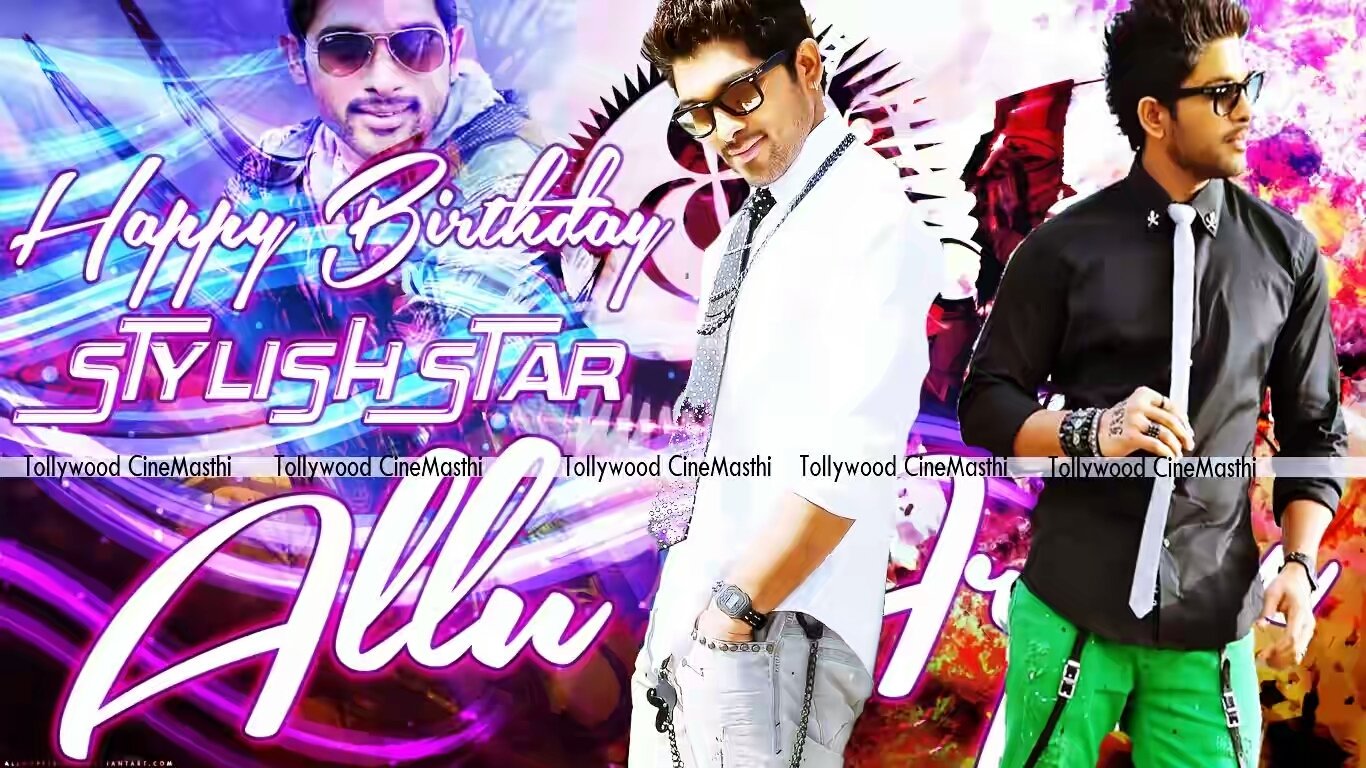 $Happy birthday$
$stylish star$
$allu arjun$ sir 
Stay blessed 
Live long 
