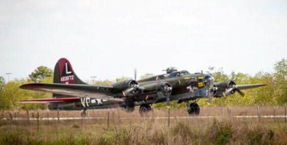 Tours &amp; flights on #B17 "Texas Raiders" Sat, April 8 10am-4pm at Conroe Airport #TexasRaiders #FlyingFortress #CAF bit.ly/2jNGJD1