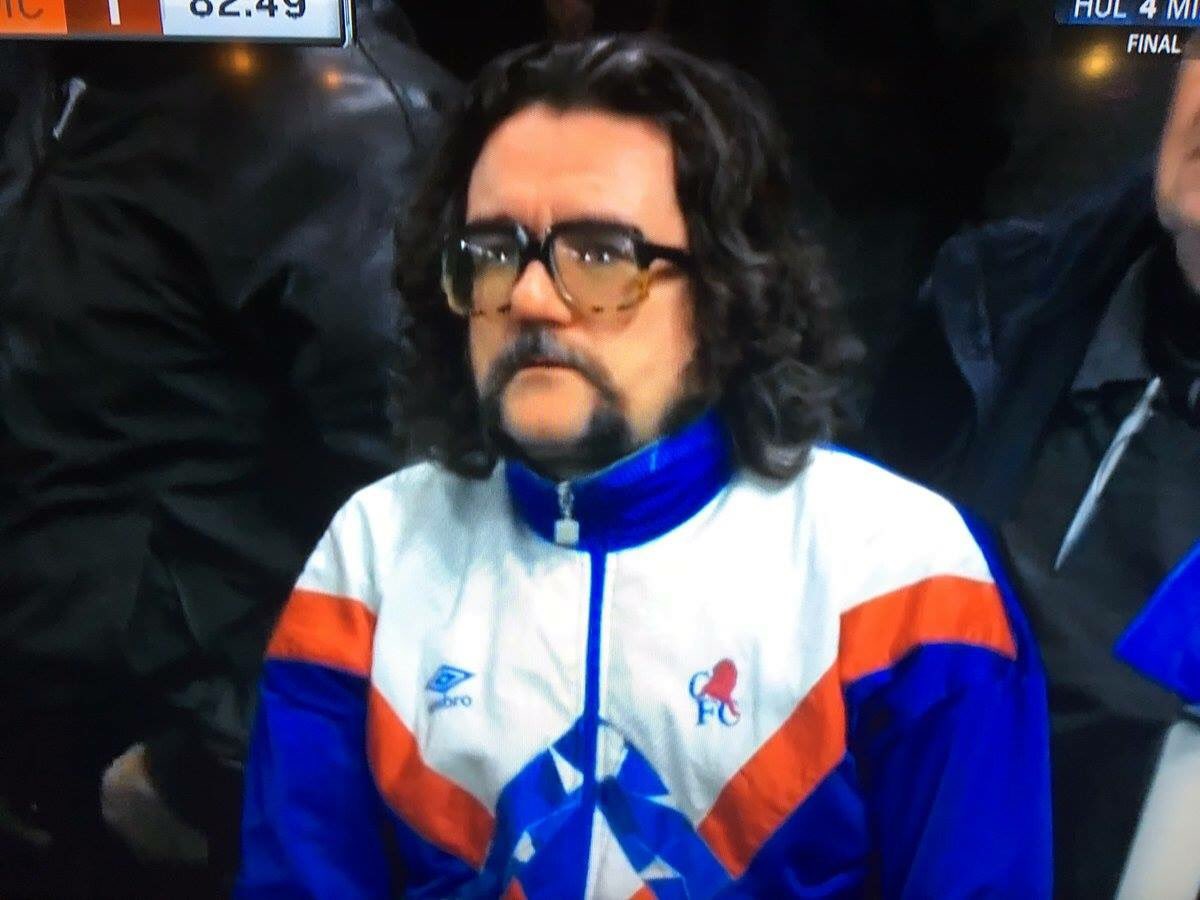 We have an open invitation to this fella to join us at 9:30. George and Dragon on Saturday. #upthechels