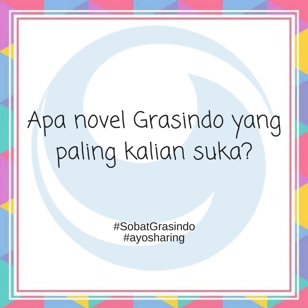 grasindo_id's tweet photo. Happy weekend #SobatGrasindo!!
Yuk, tulis jawaban kalian di kolom komentar.
#AyoSharing #GrasindoTanya https://t.co/wZVq1z7lyd