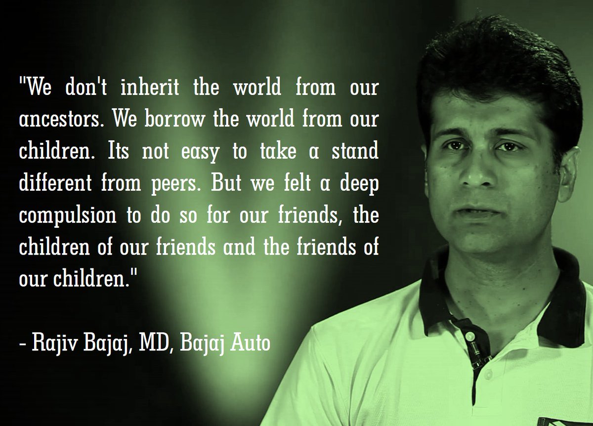 legaltechasia1's tweet photo. And (on BS-IV norms implementation deadline) there is one Auto King who #DaresToBeDifferent 
Hail @motorcycleyogi Mr. Rajiv Bajaj - #respect https://t.co/tpLm1dFjMz