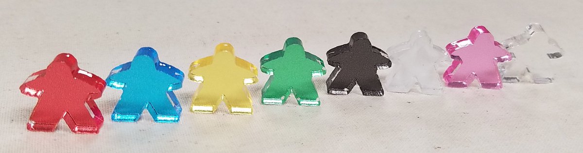 イエローサブマリン秋葉原rpgショップ En Twitter 人気 ゲームサプライとして クリスタルミープル２個セット 全８色 が発売中です 取り扱い中の木製ゲームサプライ ミープル キューブ ディスク とあわせてどうぞ ｔｒｐｇ用 自作ゲームのテスト