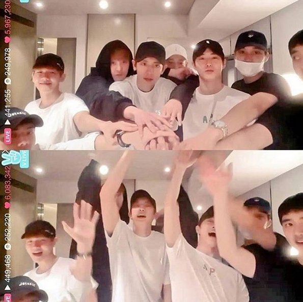 vaneiese's tweet photo. We Are One!💪💪Thank you for the hard work💕 My 9 King's👍💞
#5YearswithEXO https://t.co/COgVWGKGo1
