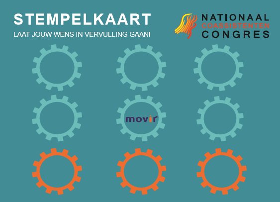 NCCongres's tweet photo. Wil jij je wens in vervulling laten gaan? Neem dan je stempelkaart mee en loop langs de sponsoren op de informatiemarkt! https://t.co/XEoalHMYqq