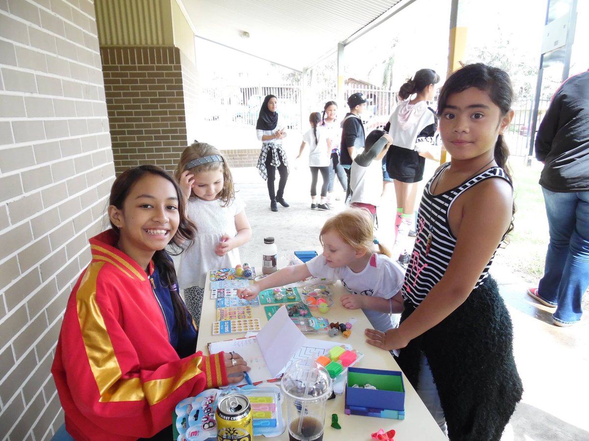 leumeah_ps's tweet photo. Stage 3 Autumn Fair Day fundraiser 🍁🍂 #fundraising #studentledactivities https://t.co/ZruqfWoxZm