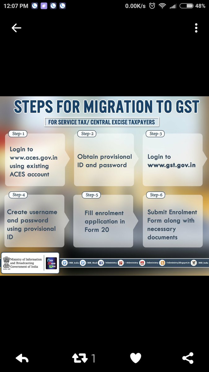 kailash2525's tweet image. #gstmigration