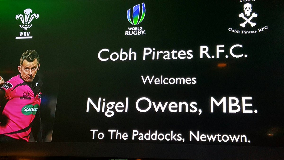 Absolute gentleman and ultimate professional <a href="/Nigelrefowens/">Nigel Owens MBE</a>