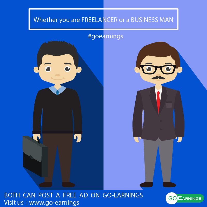 GoEarnings's tweet photo. #Freelancer or a #BusinessMan  #ad #Business  and #increase your #earnings with #GoEranings to know more visit : https://t.co/0RzYhuJKGF https://t.co/X5rANrjDPo