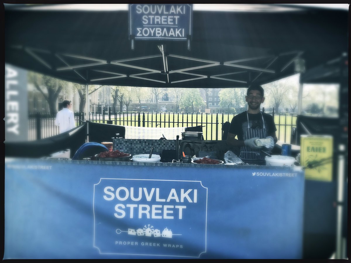 partridgesfoods's tweet photo. How do you like your #Greek #Souvlaki #wrap? We #lovelovelove it #fullon #proper @souvlakistreet! #topGreek #streetfood #lovelondon https://t.co/euFbYkUCfW