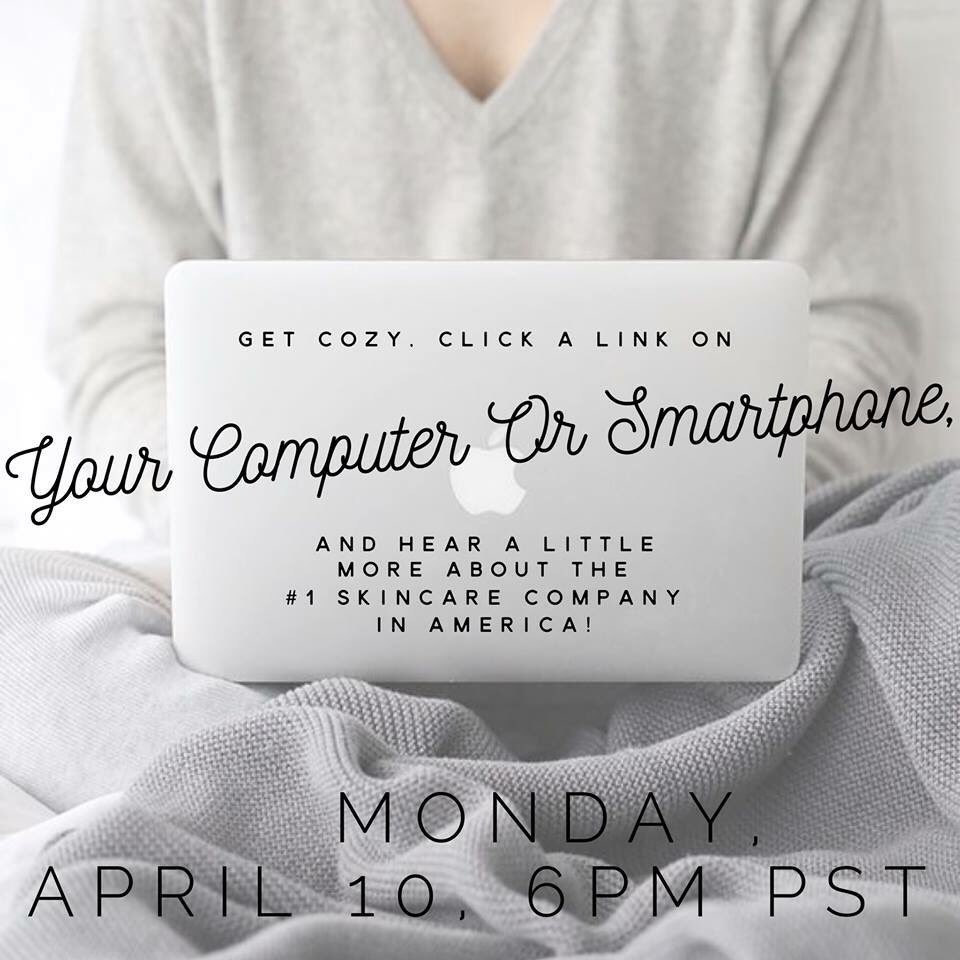 CareyTochterman's tweet photo. If you would like to jump on for this virtual event 9pm est on Mon. send me a msg. I will hold you a spot!❤ #1skincareinUS https://t.co/X0f2t37QC3