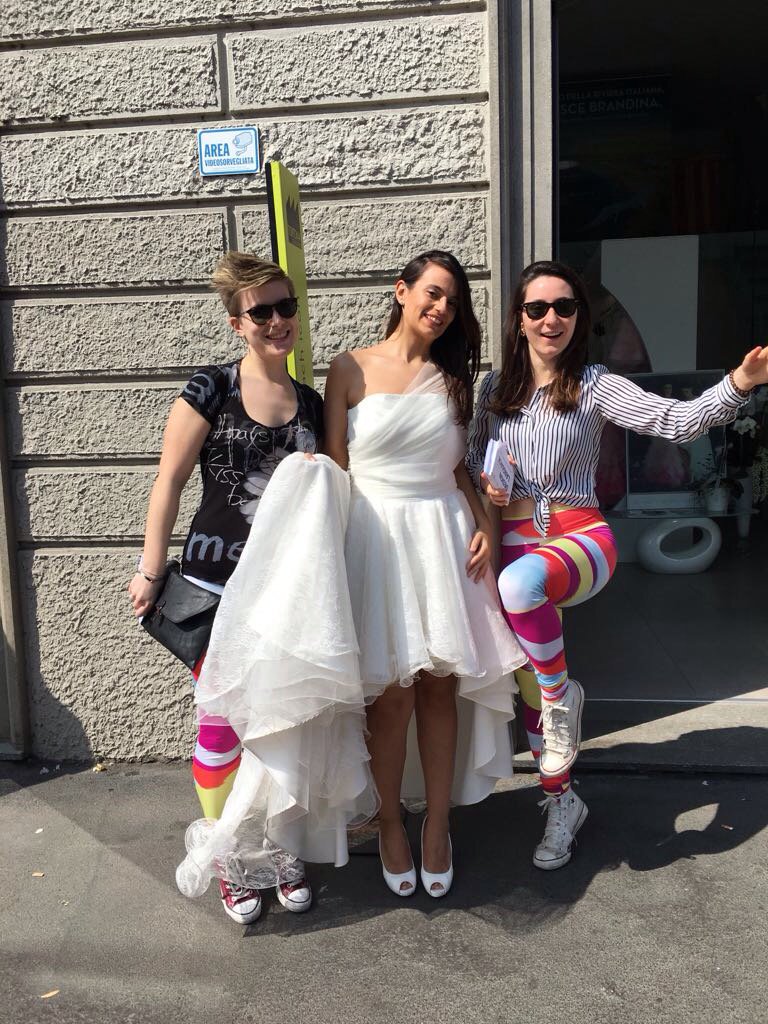 CivicaDesign's tweet photo. @deminanna e @Giulia_Nervo per Shura #Dancewear 
Live show in via #TortonaDesignWeek at 3
#FuoriSalone2017 #MDW2017 #MilanoDesignWeek2017 https://t.co/F1LLa0NsVN