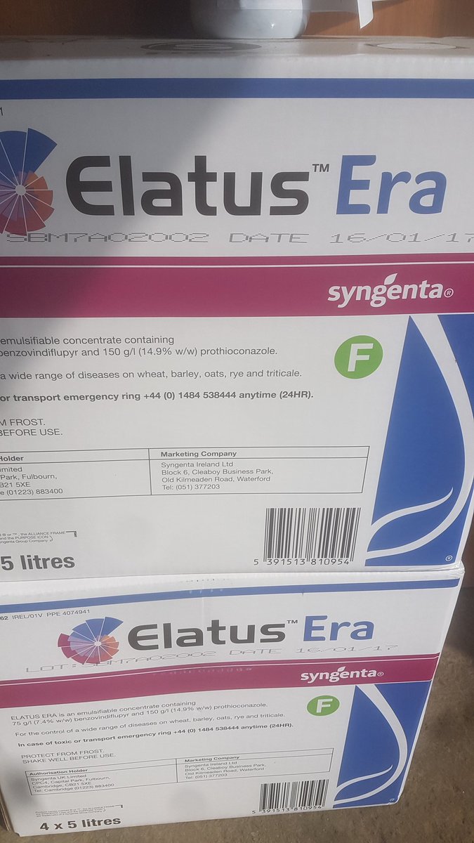 GarethDevenney's tweet photo. Gr8 day 2b crop walkin @GCTillage Tower W.Barley @farmflo homefarm. Looking forward 2 trailing @Syngenta Elatus Era @frankiemcgauran on T1 https://t.co/L9GE2XWvYM