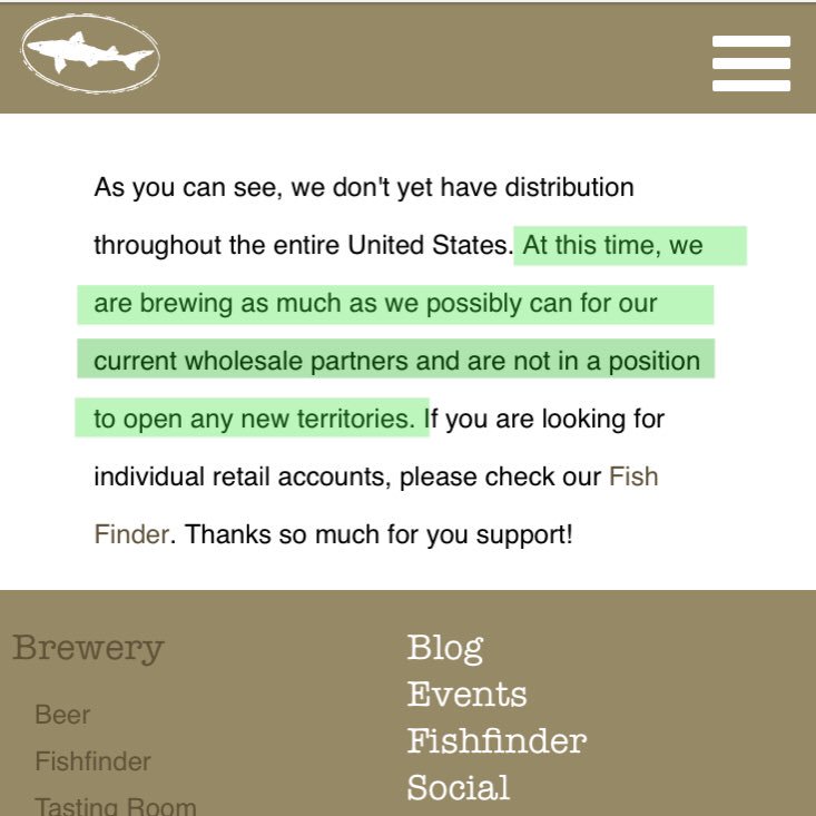 BeerArkansas's tweet photo. Dear @dogfishbeer,
Your website says you can't brew enough beer to come to Arkansas. We can help:
https://t.co/3mGcyVOiWK
#DFH2ARK https://t.co/VoFTEhi7nD