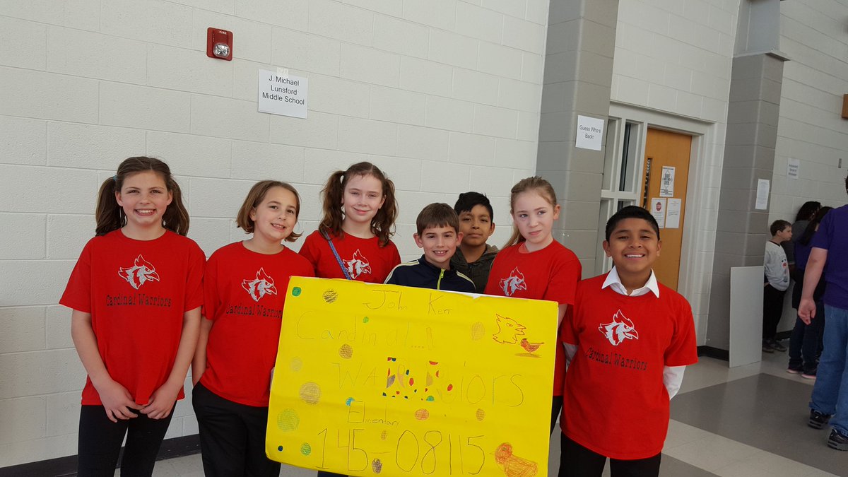 JKES destination imagination team ready for a great day!  @jvanheukelum <a href="/nanbryant/">Nan Bryant</a> <a href="/BethDonnell/">Beth O'Donnell</a> @JKESWPS <a href="/DIVirginia/">DIVirginia</a> <a href="/IDODI/">Destination Imagination</a>