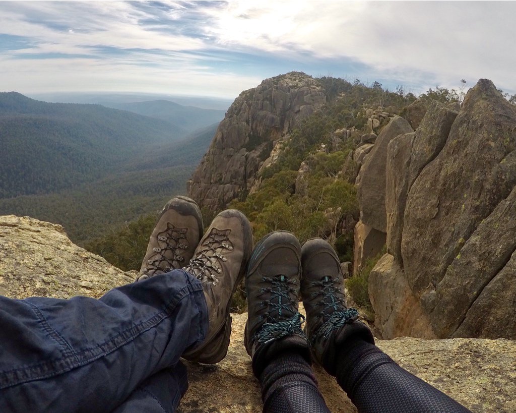 Sweet 23km hike with @CareyCandi  from Booromba rocks to Mt Tennent  RTN.
