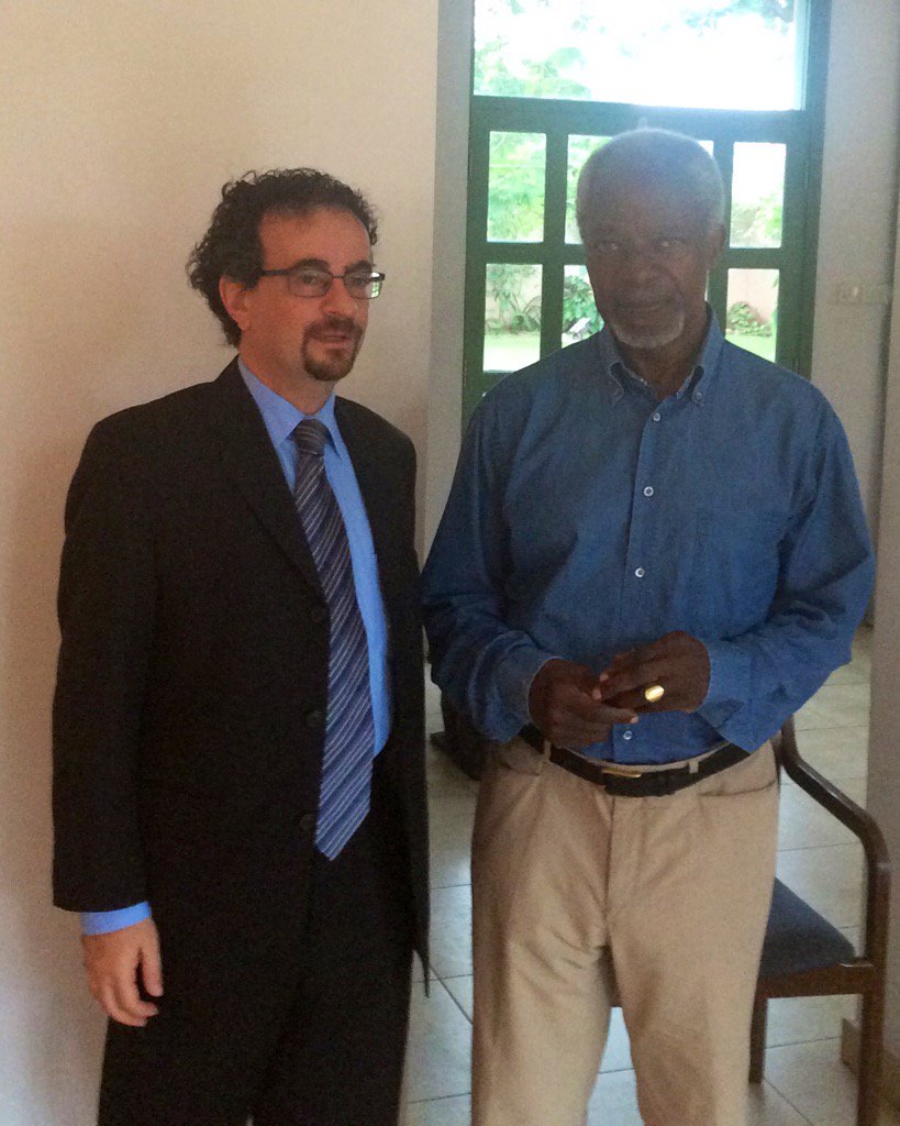 A very happy birthday to my friend and great Ghanaian, Kofi Annan. 