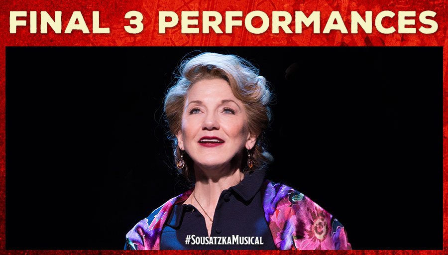 Just three performances remain! Book your tickets now: bit.ly/Sousatzka #SousatzkaMusical