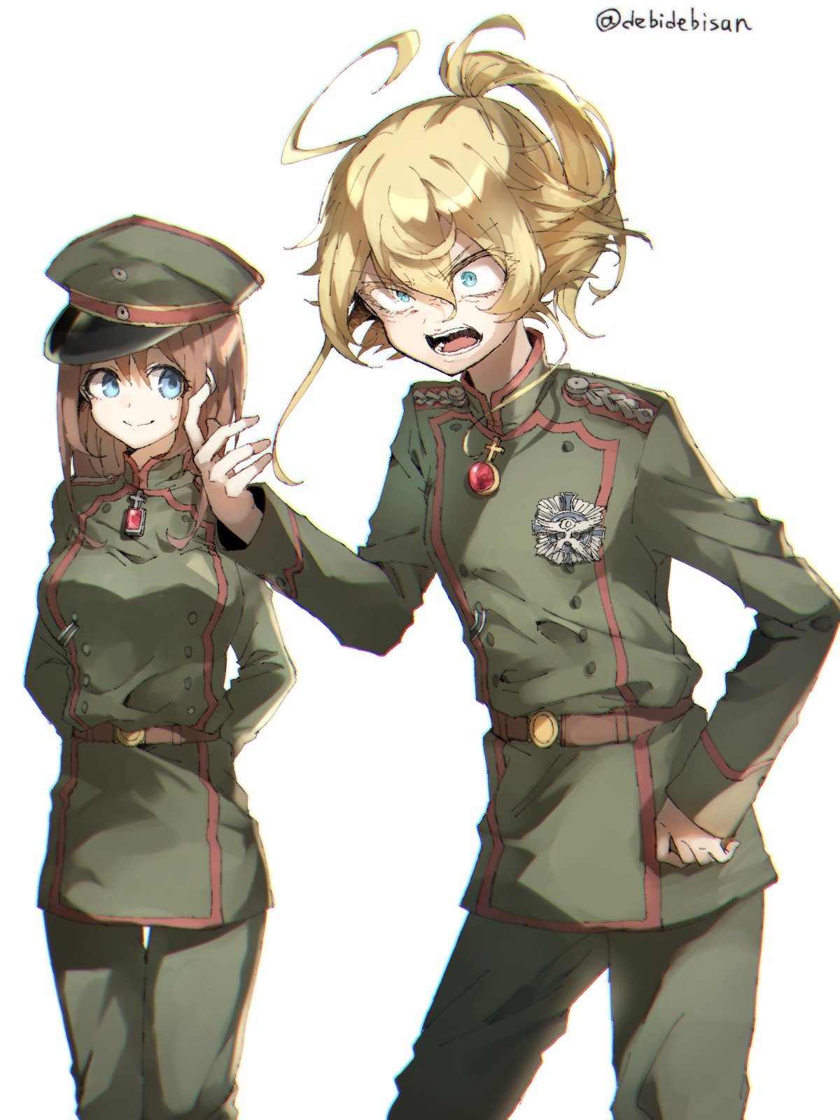 てび丸 Twitterissa 幼女戦記最終回お疲れ様でした 最後の宣戦布告好きです Youjosenki 幼女戦記 T Co Vz8idbvsk0 Twitter