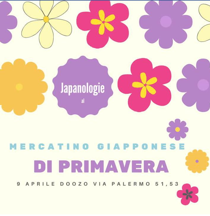 Japanologie1's tweet photo. Primavera da #Doozo.
#handmade ispirato al #Giappone e oggettistica giapponese
Dalle 12 alle 20.30. Ingresso libero.
#mercatinogiapponese https://t.co/i6Di66PU9v