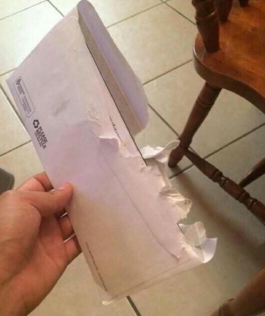 Mums be like "you got something in the post today"