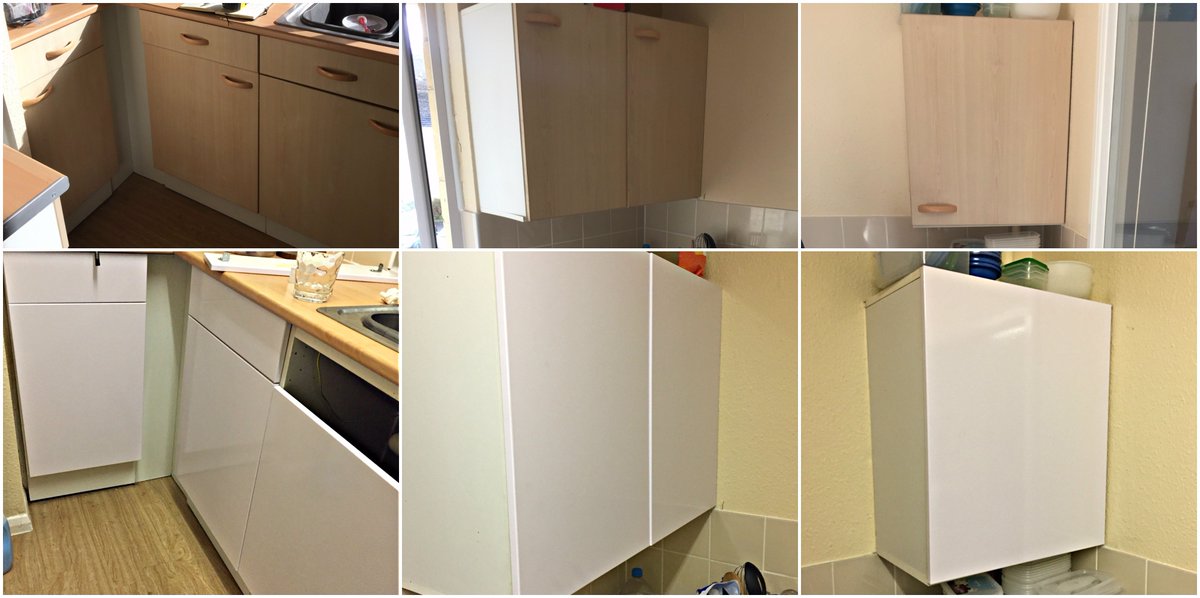 Simple white gloss finish in a kitchen recently done - Apologies for our photography skills.. #interiordesign #HomeImprovement #kitchen