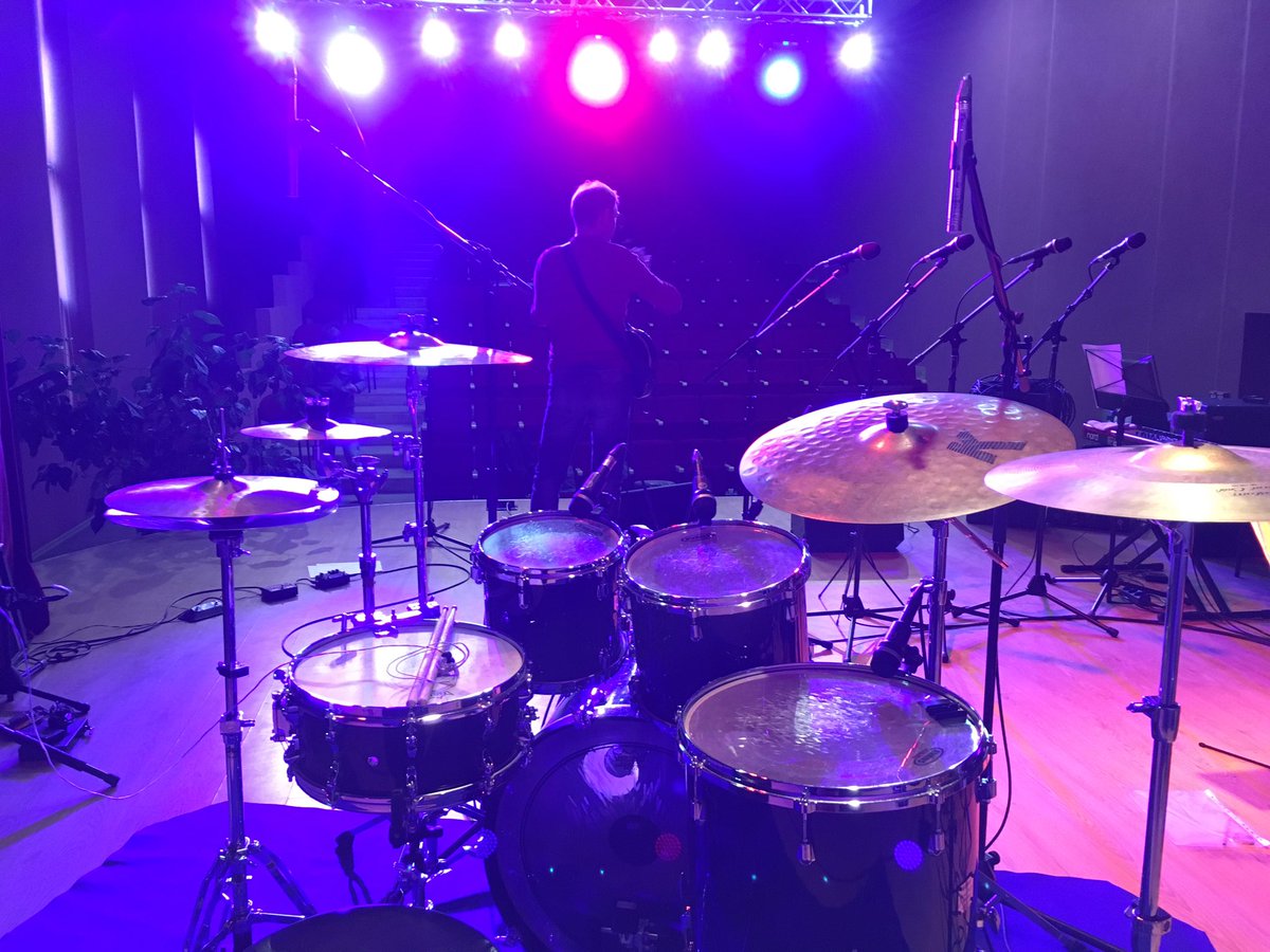 Sound check for tonight's show in Seduva! The <a href="/YamahaUK/">Yamaha Music UK</a> Maple Customs sounding killer!... @ Seduva instagram.com/p/BSgys-2AW5U/ <a href="/YamahaDrums/">Yamaha Drums</a>