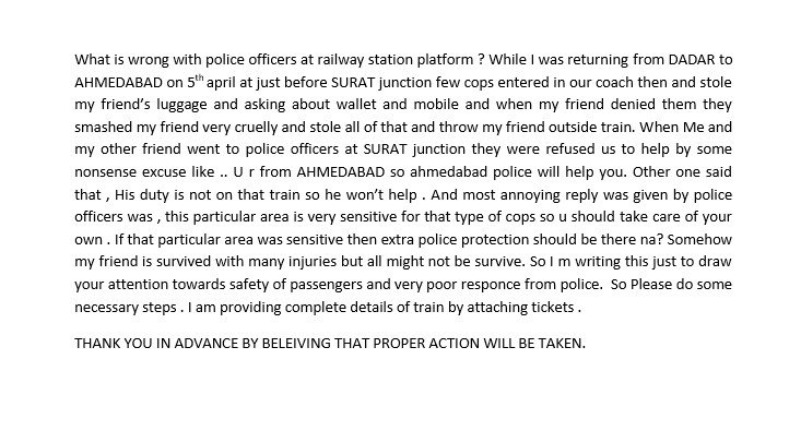 jayraval07's tweet photo. Please take needful steps.This must not hapen again with anyone.my friend is survived but not all might be. @sureshpprabhu @indianrail https://t.co/DRCFwlThQb