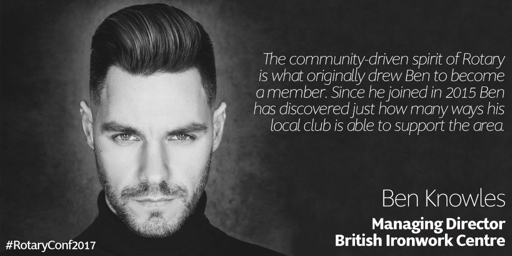 RotaryGBI's tweet photo. Next up is @bensonline, Managing Director of @BritishIronwork talking about the Save A Life, Surrender Your Knife campaign. #RotaryConf2017 https://t.co/k0KrvsYeYx