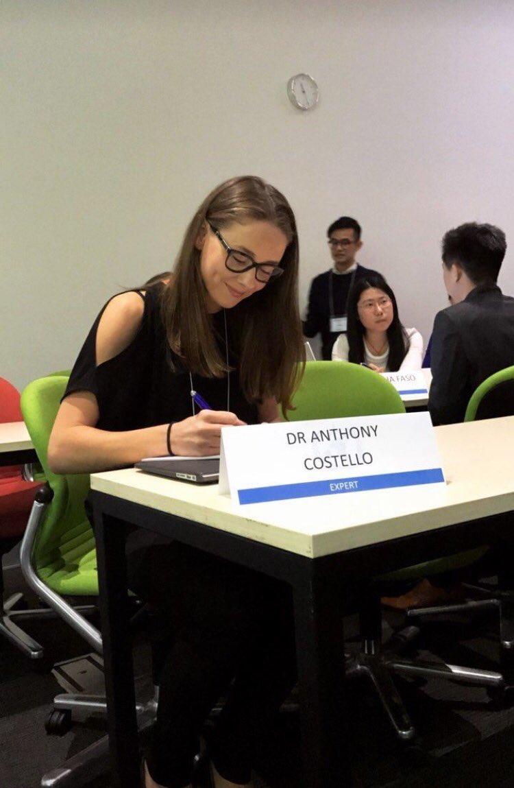 SallySansom's tweet photo. #Candid unmoderated caucus shots at the Africa bloc #AusWHO2017 #MUHI @aus_who @mu_health https://t.co/7c7jlwdMx1