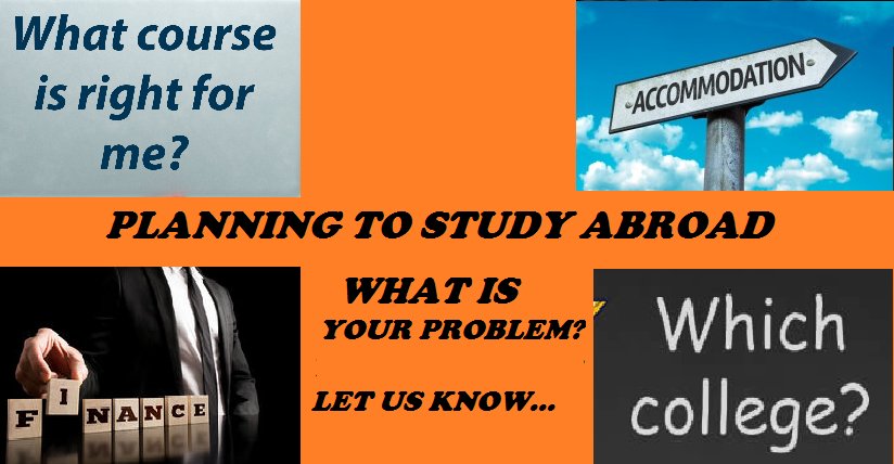 CanadianAcaEdu's tweet photo. PLANNING TO STUDY ABROAD? WHICH OF THESE IS YOUR BIGGEST PROBLEM? JUST LET US KNOW IN THE COMMENT BOX.
WE ARE HERE FOR YOU.
#CANADIANACADEMY https://t.co/0csUfe4r3L