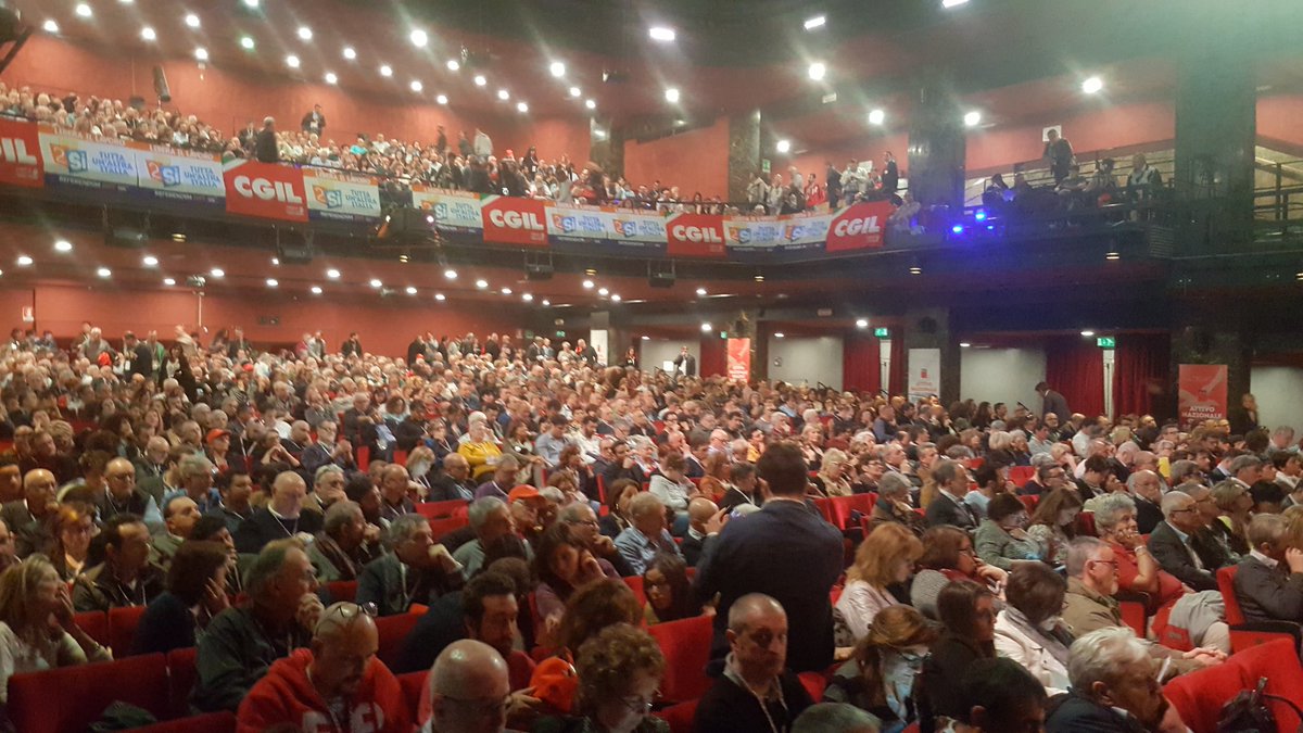 CgilImperia's tweet photo. ATTIVO NAZIONALE DEI DELEGATI CGIL  #finoallalegge noi #nonsmobilitiamo 
@Cgil_Liguria  @cgilnazionale https://t.co/iwWsF08cLq