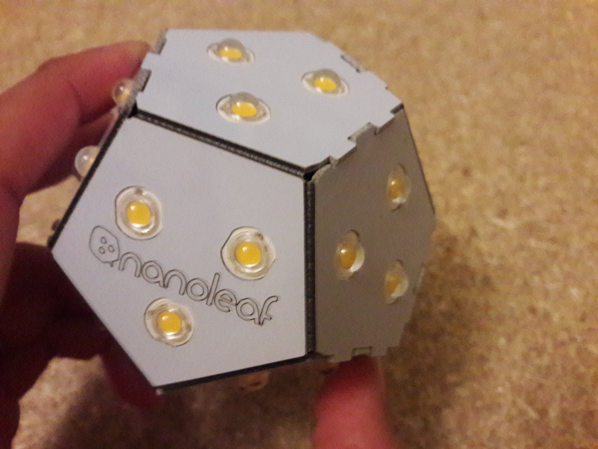 sharilynarocho's tweet photo. @buymeonce #lastinglight @nanoleaf What at treat!! Thank-you! https://t.co/r7MnpKUm5f
