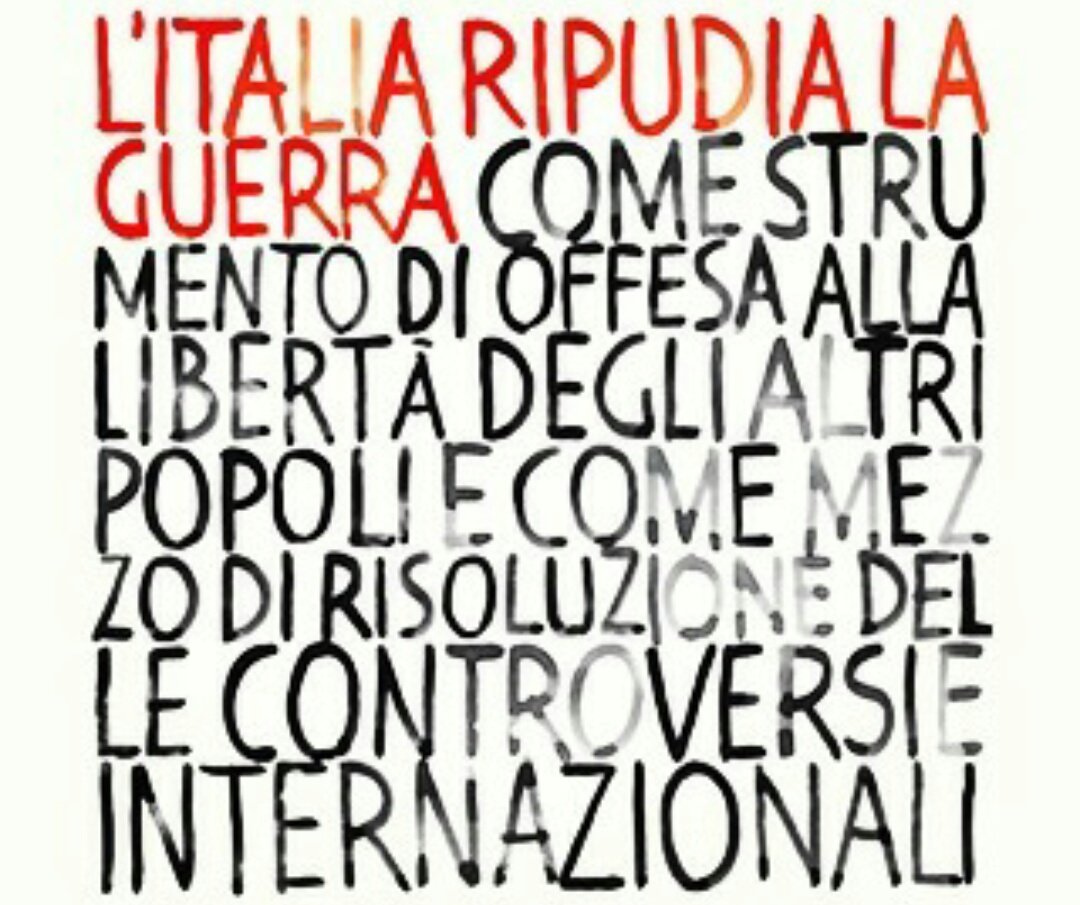 MovArtMedia's tweet photo. Buongiorno e buon week-end ripassando l'Art 11 della Costituzione Italiana.
#movimentoarturo #Nowar #siria #USattacksSyria https://t.co/aOauBZd5Zf
