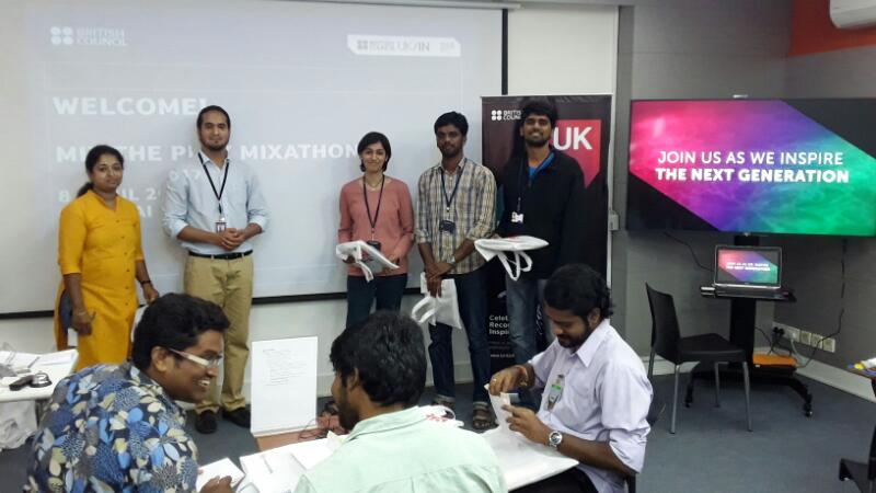 prajeswari's tweet photo. And the winners of our #MixThePlay Mixathon today! #UKIN2017 @inBritish @barker_mei https://t.co/EWfpSJJqyG