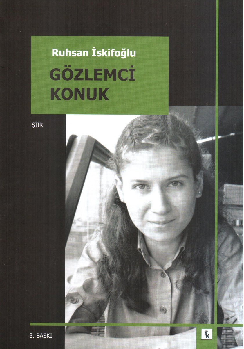 ABDLKADRBUDAK's tweet photo. ��yi şiirin de alıcısı olur. Ruhsan İskifoğlu'nun GÖZLEMCİ KONUK adlı 
kitabının 3. baskısı da Yazılı Kâğıt Yayınları arasında çıktı. https://t.co/iJLdrQD8H3