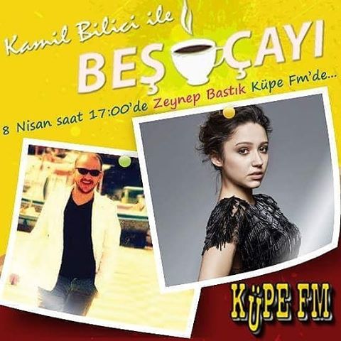 Zeynep Bastık bugün saat 17.00'da Kamil Bilici 'nin konuğu oluyor <a href="/zeynepbastk/">Zeynep Bastık</a>  <a href="/KamilBilici/">Kâmil Bilici</a>
