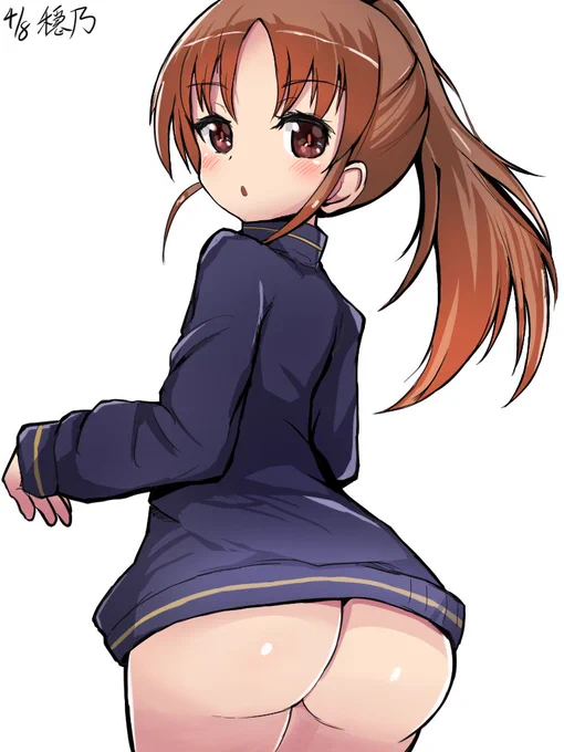 高鴨穏乃 4月8日は穏乃の誕生日ということで、はいてない 