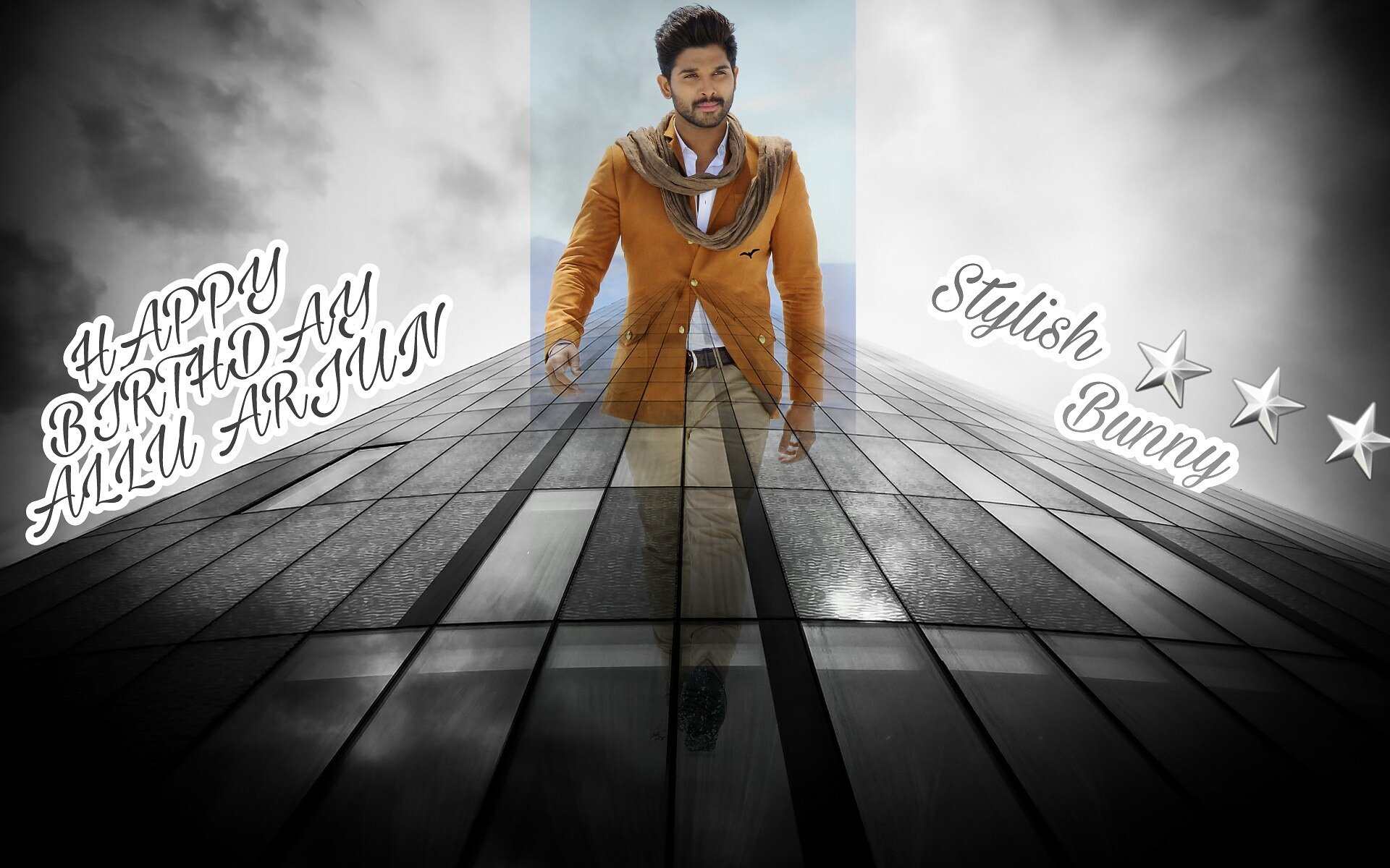 Happy birthday stylish    Allu ARJUN 