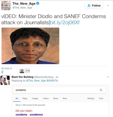 BaziltheBulldog's tweet photo. At least spell your propaganda correctly...... #Ann7mustfall https://t.co/9kk6iS4pux