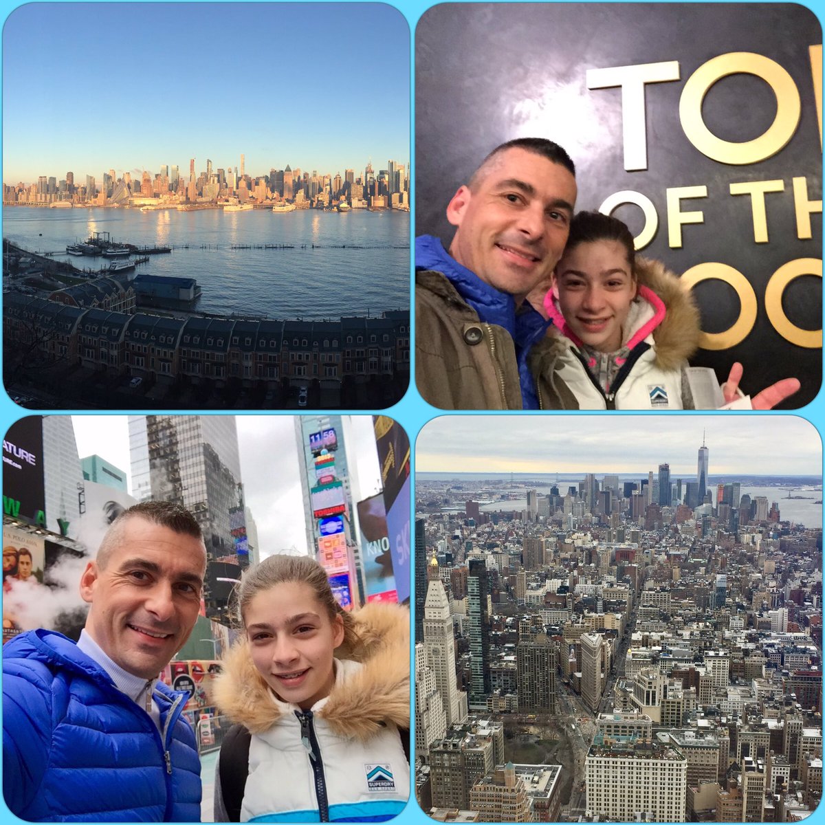 What's true luxury? Ten days road trip across US 🇺🇸 with my 'one and only'... And only the 2 of us!! <a href="/NYC/">New York, New York!</a> #HappyFather
