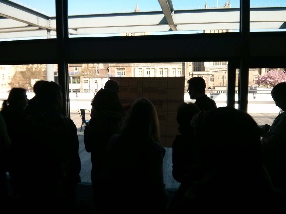 data_unity's tweet image. The session grid is up for #thingscamp. Loads of good ideas...