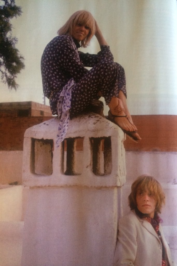 name Rub Chemist Peter Watts on Twitter: "Anita Pallenberg and Brian Jones in Morocco, 1967,  by Cecil Beaton. https://t.co/k6IQMh9FP5" / Twitter