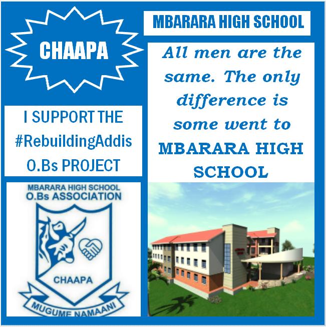 ImranShab256's tweet photo. I support the @Mbarara_HS #RebuildAddis Old boys' Project.
We shall make it happen. Rraaaaaaa!
MUGUME N'AMAANI https://t.co/0AqSkf88f8