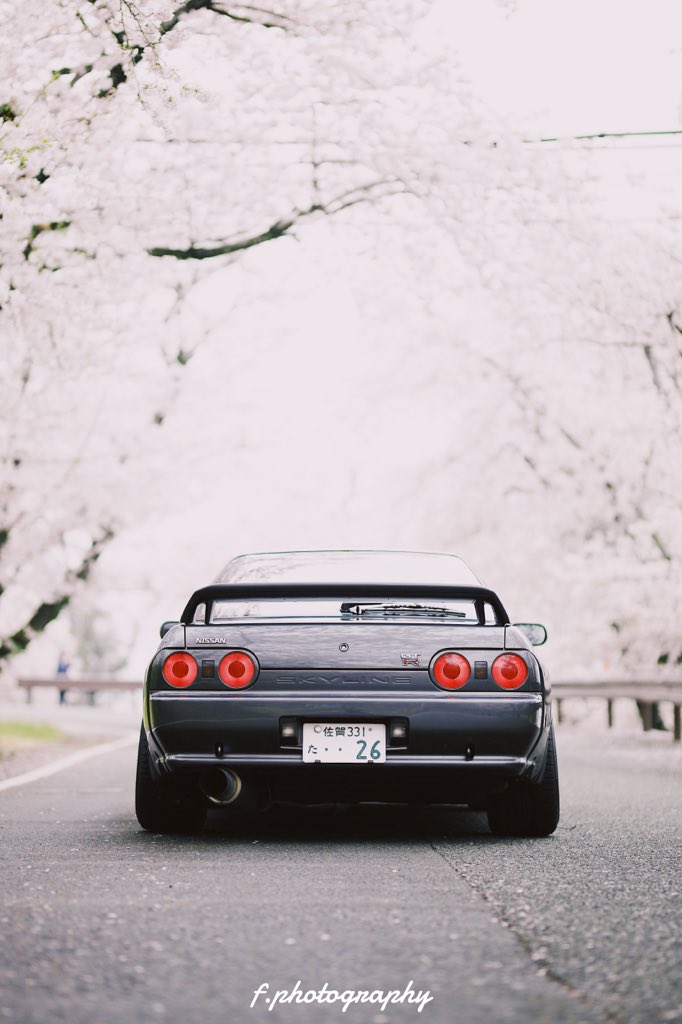 ふみや 桜 Bnr32 Gt R 曇りでしたが 満足出来る写真を撮れました Coregraphy T Co Hye73brpy6 Twitter