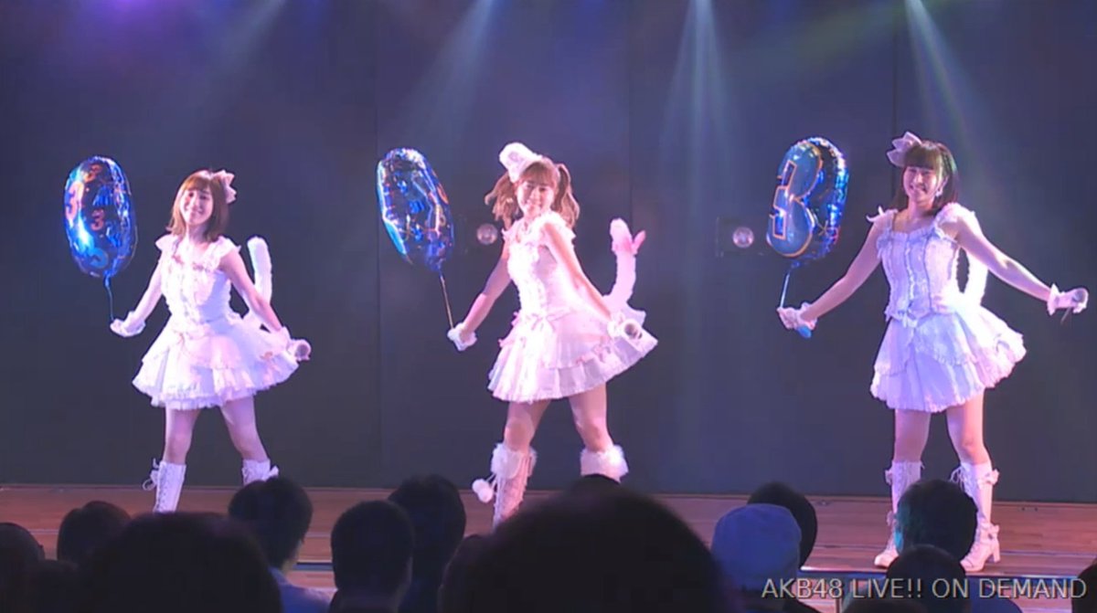 ででまる Twitterissa 天使のしっぽ 片山陽加 多田愛佳 仲谷明香 3期生10周年公演