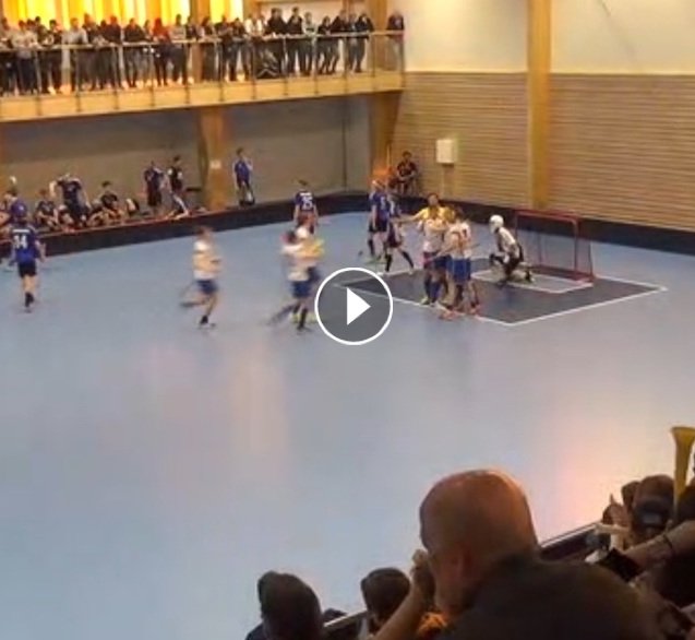 Dramatik när RIG kvitterade i slutminuterna mot Sirius bit.ly/2oMZnic #innebandy #floorball