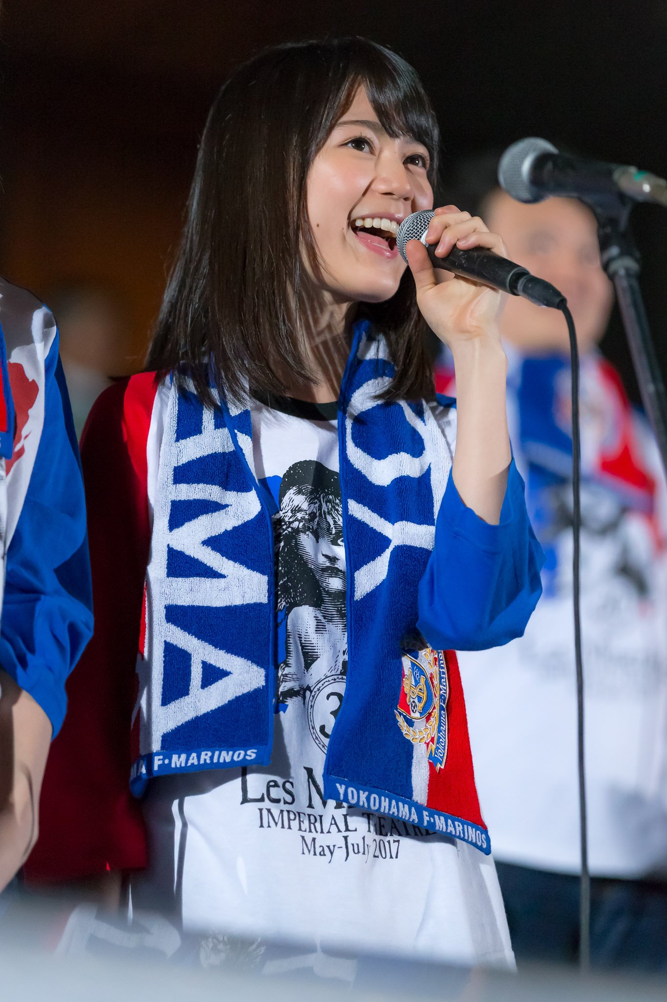 いとすぎ 17 04 08 乃木坂46 生田絵梨花さん レ ミゼラブル 横浜f マリノス コラボ企画 でマリノス 戦キックオフ前に 民衆の歌 の披露が行われました 日産スタジアム 乃木坂46 生田絵梨花 T Co Gmelykch7q Twitter